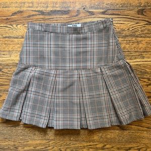 Steve Madden Peated Mini Skirt, Size 8